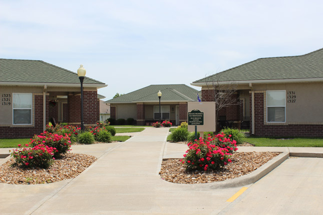 The Blue Branch Manor community clubhouse
